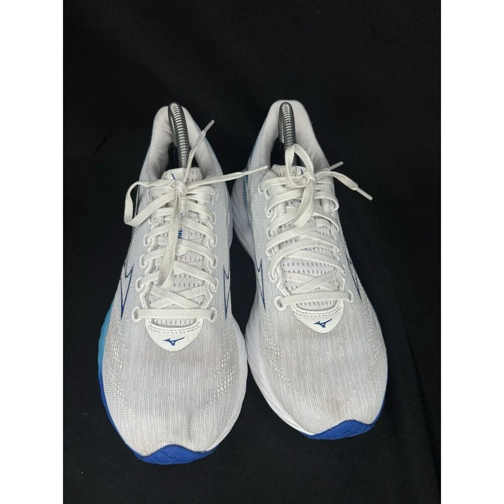 Mizuno Wave Rider 28 White/Estate Blue Women’s Size 8.5 Road Running Shoes